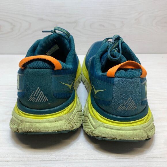 HOKA ONE ONE Stinson ATR 6 Men’s Trail Running Shoes Blue Yellow Size 13 main image 11